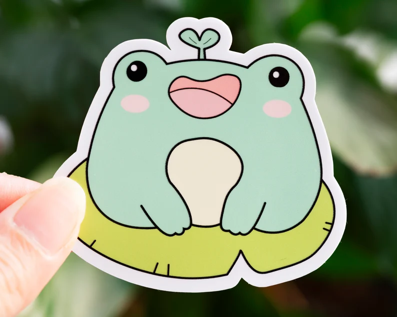 Frog stickers