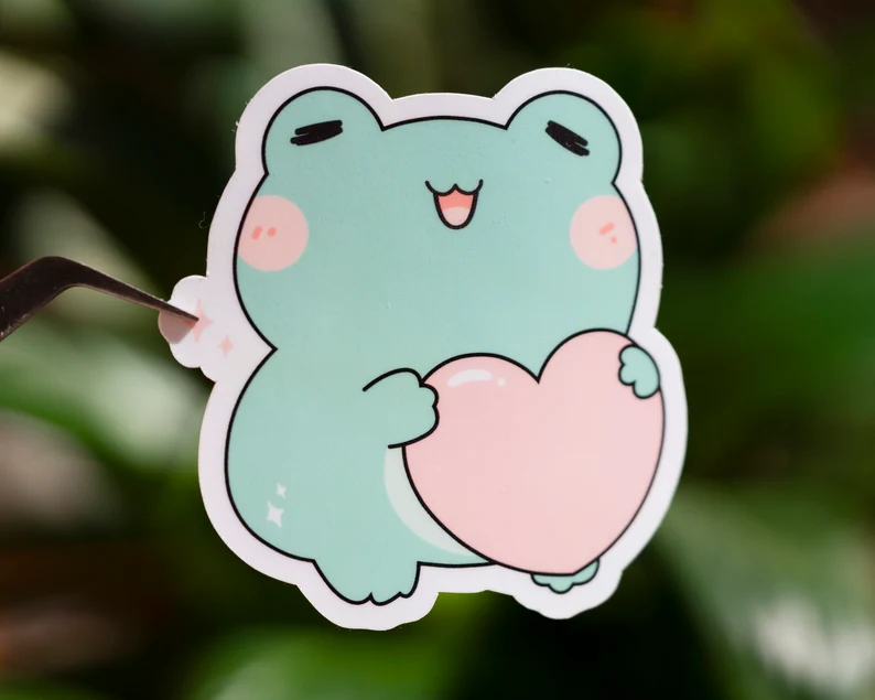 Frog stickers